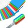 Zozen 100Pack Marking Flags, Red&amp;Green&amp;Blue&amp;White, Writable   Marker Flags for Lawn - 15x4x5 Inch   Landscape Flgs, Irrigation Flags, Lawn Flags, Yard Markers, Sprinkler Flags, Survey Flags.