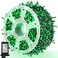 kemooie 500 LED St Patricks Day Lights, 164FT 8 Lighting Mode with Memory Plug in Waterproof Green Lights, for Outdoor Birthday Christmas Wedding Party Garden Balcony Decorations (Green)
