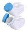 Urinals for Men Spill Proof by PerfectMed (2 Pack) - 32 oz/ 1000 ml   Portable Urine Bottle Bed Pan W/Glow in Dark Lid   Thick Plastic Pee Urinal Bottle