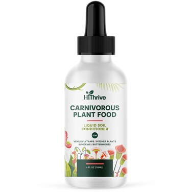4oz Carnivorous Plant Food &amp; Venus Fly Trap Food - Feeds up to 500 Times, Tropical Plant Fertilizer for Carnivorous Plants, Premium Liquid Fertilizer &amp; Feeding Supplement for Consistent Growth