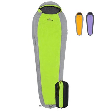 TETON Sports Trailhead, 20 Degree Sleeping Bag; Lightweight, Warm Mummy Sleeping Bag, Camping, Backpacking, Hiking