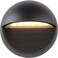 JONATHAN Y JYL7441A Orbe 6.25" Outdoor Metal/Glass Integrated LED Sconce Contemporary Modern Scandinavian 3000K LED Bulbs Included Porch Patio Yard Garage Doorway Entryway, Black