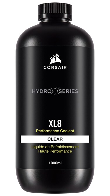 CORSAIR Hydro X Series, XL8, Performance Coolant, 1L, Clear