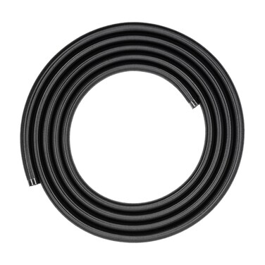 CORSAIR Hydro X Series XT Softline Mesh Tubing - Easily Cut to Length - Durable EPDM Rubber - Black