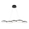JONATHAN Y JYL7101A Roman 40.75" 5-Light Bohemian Coastal Iron Linear Integrated LED Pendant Contemporary Industrial Adjustable Dining Room Living Room Kitchen Island Foyer Bedroom Hallway, Black