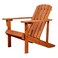 JONATHAN Y PAT1002A Westport Outdoor Patio Traditional Acacia Wood Adirondack Chair for Garden, Lawn, Backyard, Pool, Deck, Beach, Firepit, Light Brown
