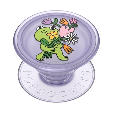 PopSockets Plant-Based Phone Grip with Expanding Kickstand, Adhesive Grip, Eco-Friendly - Flower Frank