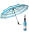 Mr. Pen- Windproof Travel Umbrella, Blue Stripes Automatic Umbrellas for Rain, Compact Umbrella, Travel Umbrella Compact, Umbrella Windproof Umbrella, Umbrellas for Rain Windproof, Portable Umbrella