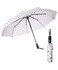 Mr. Pen- Windproof Travel Umbrella, White Polka Dots, Automatic Umbrellas for Rain, Compact Umbrella, Travel Umbrella Compact, Portable Umbrella Windproof Umbrella, Umbrellas for Rain Windproof