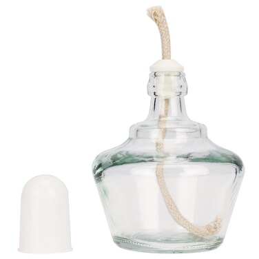 stonylab 250 ml Alcohol Lamp, Classic Style Glass Bunsen Burners Lab Heating Equipment for Low Temperature Heating in Laboratories, No Alcohol Included