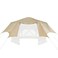 Hike Crew Gazebo Rain Shelter Tarp Compatible with 6-Sided Pop-Up Tent with 6.5ft Panels   Durable Canopy Transforms Your Gazebo into A Waterproof Environment
