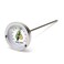 Urban Worm Soil Thermometer - 5-in Stainless Steel Stem - Perfect for Gardening &amp; Worm Bin