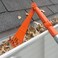EZ Smart Mini Rake, Great for Removing Leaves and Branches from Roofs, gutters and Other Out-of-Reach Areas Where Debris accumulates. (Pole NOT Included)