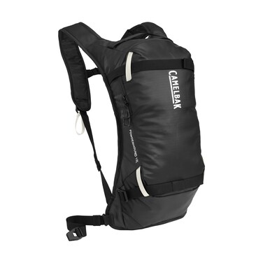 CamelBak Powderhound 12 Hydration Pack, 70oz, Black/White