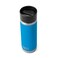 YETI Rambler 18 oz Bottle, Stainless Steel, Vacuum Insulated, with Hot Shot Cap, Big Wave Blue