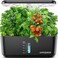 Ahopegarden Indoor Garden Hydroponics Growing System: 10 Pods Plant Germination Kit Aeroponic Herb Vegetable Growth Lamp Countertop with LED Grow Light - Hydrophonic Planter Grower Harvest Lettuce