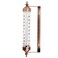 10 inch Outside Thermometer with Bronze Effect Design - Stylish Outdoor Thermometer Waterproof Suitable for Outside Wall Greenhouse Garage