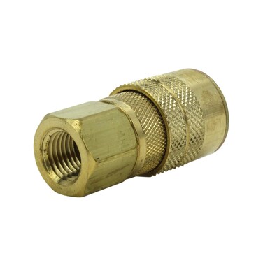 Milton 713 1/4" FNPT M Style Coupler with Drag Guard - Box of 10