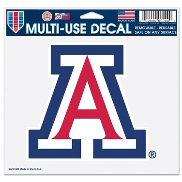 NCAA Arizona Wildcats 4.25" x 4" Ultra Car Decal