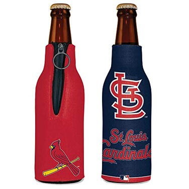 WinCraft MLB St. Louis Cardinals Bottle Cooler, Team Colors, One Size