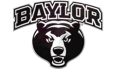 Wincraft Baylor University S7630118 Chrome Free Form Auto Emblem