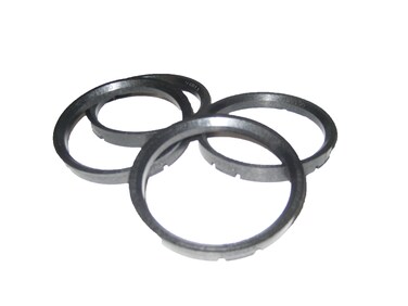 Gorilla Automotive 73-6606 Wheel Hub Centric Rings (73mm OD x 66.06mm ID) - Pack of 4