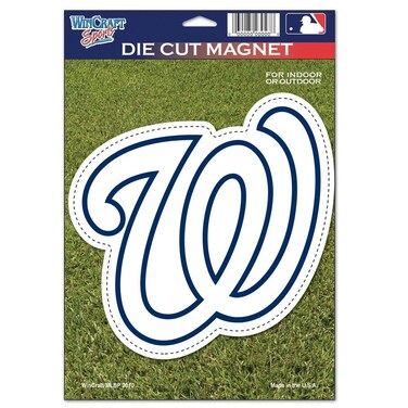 WinCraft Washington Nationals Official MLB 6 inch x 9 inch Car Magnet by 797292