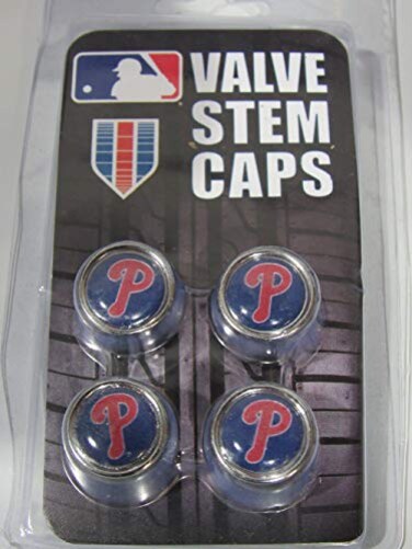 WinCraft MLB Philadelphia Phillies Tire Valve Stem Caps