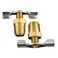 Milton S-614-2 1/8" Compressor Tank Drain Cock - Pack of 2