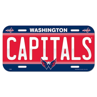 WinCraft NHL Washington Capitals License Plate