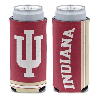 Wincraft NCAA Indiana Hoosiers Slim Can Cooler, Team Colors, One Size