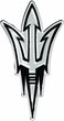 Wincraft Arizona State University S0239818 Chrome Free Form Auto Emblem