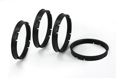 Gorilla Automotive 73-7150 Wheel Hub Centric Rings (73mm OD x 71.50mm ID) - Pack of 4
