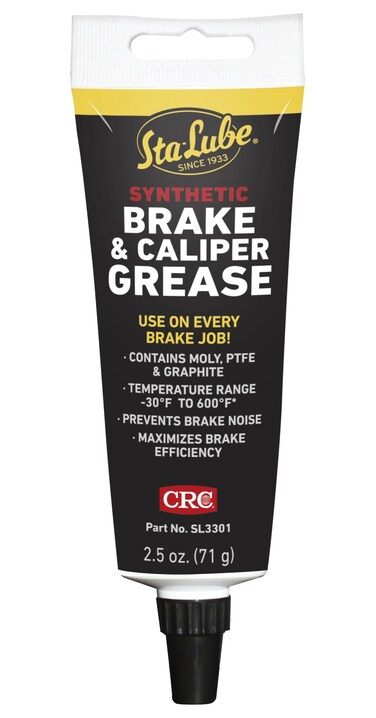 CRC SL3301 Synthetic Brake &amp; Caliper Grease, 2.5 Wt Oz