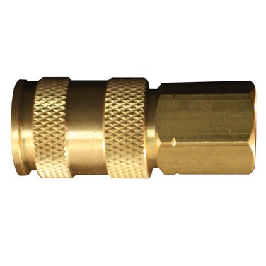Milton Industries (S-766) 3/8" FNPT Female V-Style High-Flow Coupler