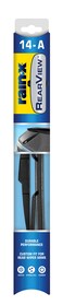 Rain-X 850026 RearView 14-A Rear Wiper Blade, 14 Inch Composite Rear Wiper Blade, Fits Rock Lock 2 (Pack Of 1), Automotive Replacement Wiper Blades That Meet Or Exceed OEM Quality And Design Standards