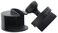VIKING Tire Shine Applicator Brush, Automotive Tire Dressing Applicator Brush, Storage Stand Included for Detailing and Car Wash Kit, Black, 2.3 Inch Diameter