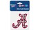 WinCraft Alabama Crimson Houndstooth Tide Official NCAA 4"x4" Die Cut Car Decal