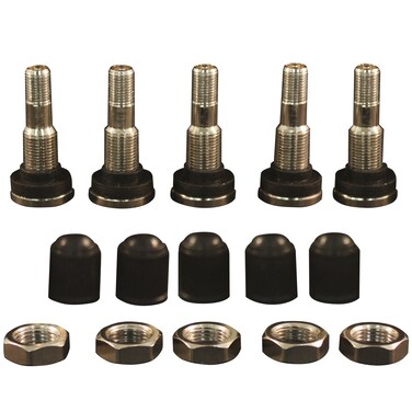 Milton 470 TR 416 Clamp in Tubeless Tire Valve - Box of 5