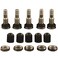 Milton 470 TR 416 Clamp in Tubeless Tire Valve - Box of 5