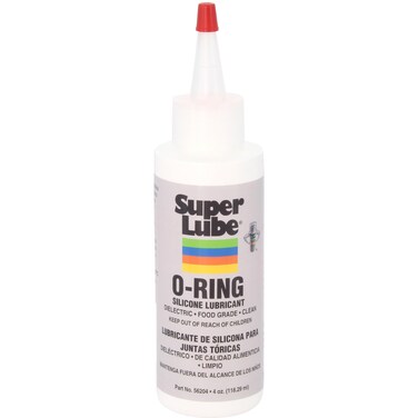 Super Lube 56204 O-Ring Silicone Lubricant, Clear