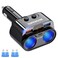 SUPERONE 200W 2-Socket Cigarette Lighter Splitter Power Adapter, USB C Car Charger with 20W Power Delivery 3.0 &amp; QC 3.0 for iPhone 16 Pro Max/15/14/13/12/11 Pro/X/8/7, Samsung, Google Pixel and More