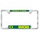 WinCraft NCAA University of Oregon Metal License Plate Frame