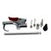 EXELAIR - EX0307BKIT 7 Piece Blow Gun Kit W/ Safety/Adapter Blow Gun Tip