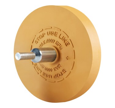 Shawya Decal Remover Eraser Wheel Rubber Eraser Wheel Adhesive Remover Wheel for Cars Sticker Remover Tool Removes Pinstripe Stripe Vinyl Tape and Graphic