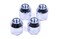 Gorilla Automotive 90087B Acorn Bulge Open End Lug Nuts (1/2" Thread Size)