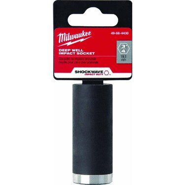 Impact Socket, 3/8 in Dr, 11/16 in, 6 pt