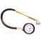 Milton (S-936) High Pressure Dial Tire Pressure Gauge - Dual Head Air Chuck, 12" Hose