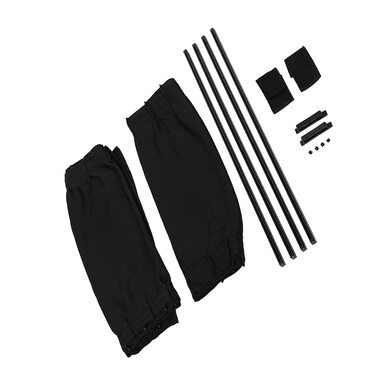 2pcs Car Side Window Curtain Sun Shade Vehicle Slidable Retractable Window for Sedan SUV