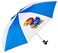 WinCraft NCAA Kansas University of Auto Folding Umbrella, Black